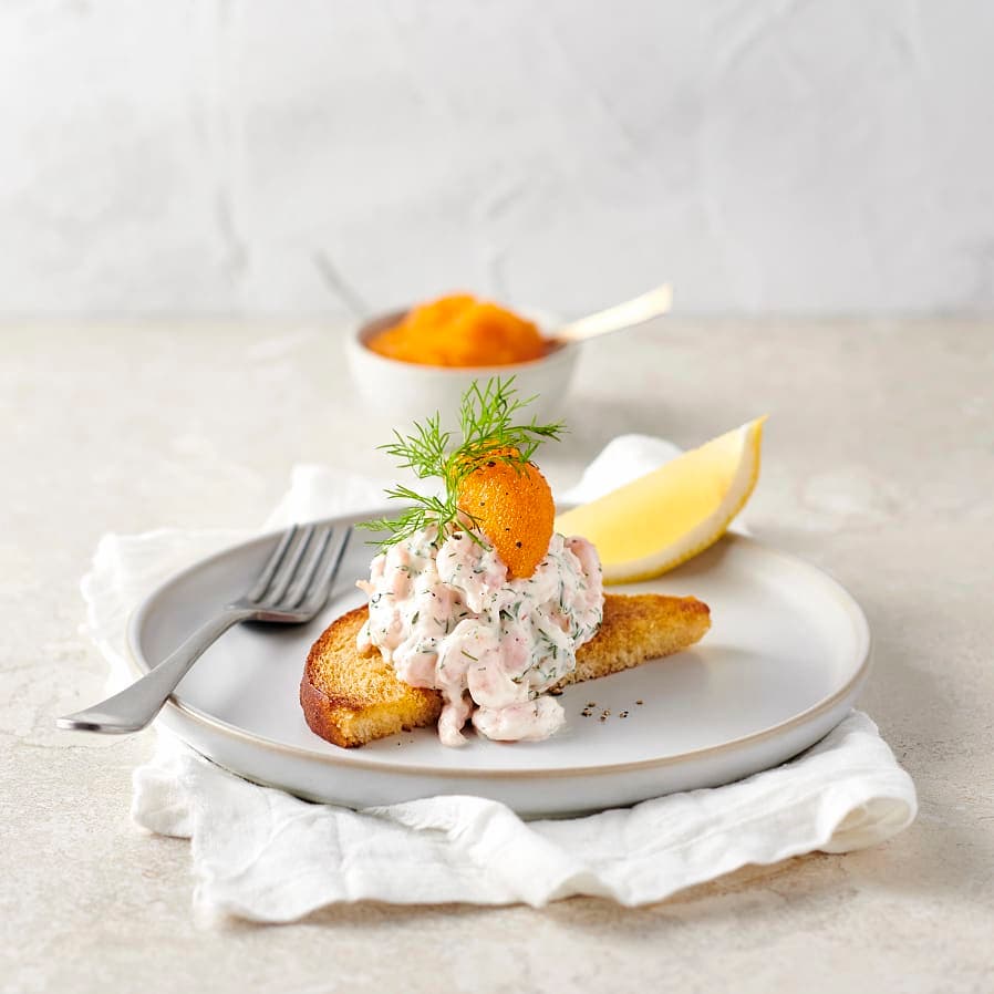 Toast skagen